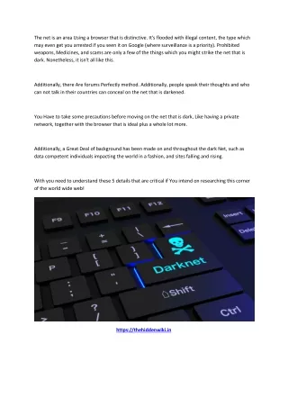 the net is an area using a browser that