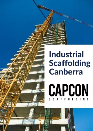 Industrial Scaffolding Canberra - Capcon