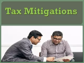 tax mitigations
