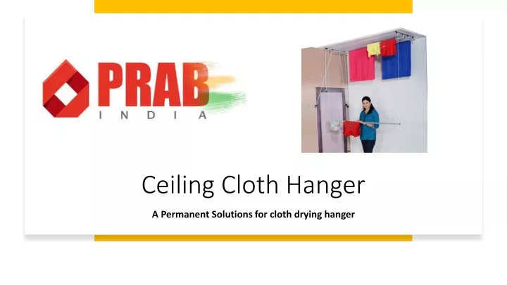 ceiling cloth hanger