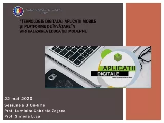 Aplicatii digitale_ exemple de utilizare in educatie_ MOdul 3_ curs Tehnologie digitala_CCD Ilfov