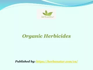 Organic Herbicides