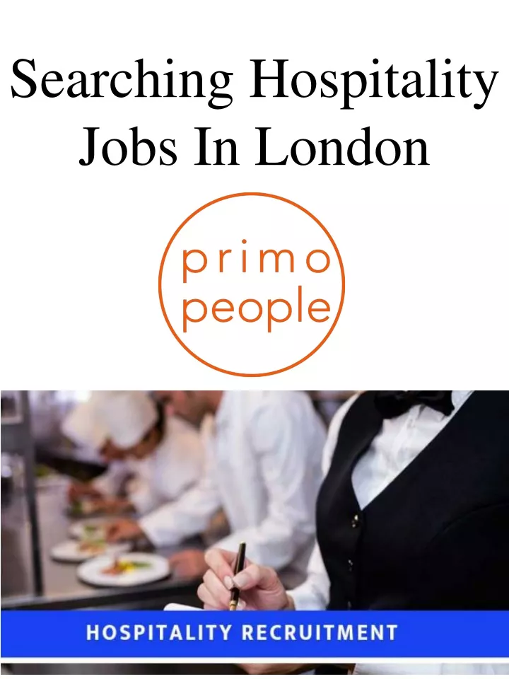 searching hospitality jobs in london