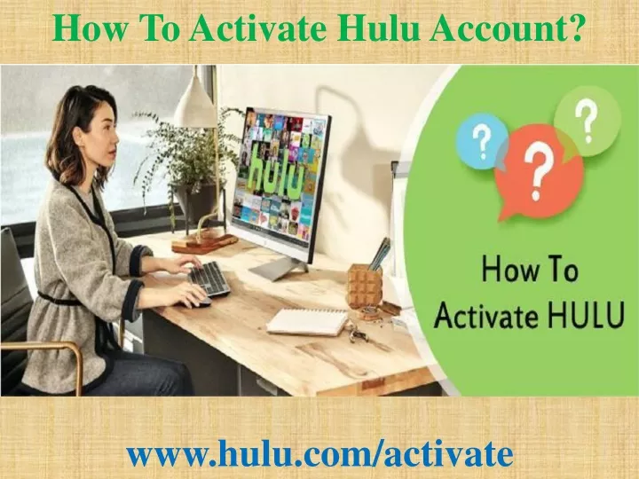 how to activate hulu account