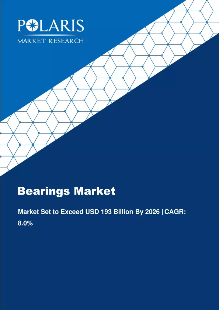 bearings market