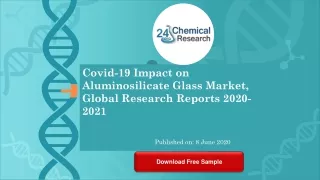 Covid 19 Impact on Aluminosilicate Glass Market, Global Research Reports 2020 2021