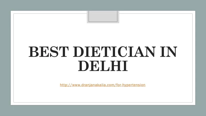 best dietician in delhi