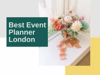 Best Event Planner London
