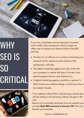 why seo is so critical