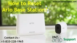 How to Reset Arlo Base Station? ( 18332281965) Arlo Camera Offline