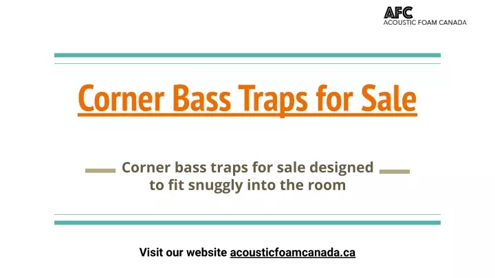 corner bass traps for sale