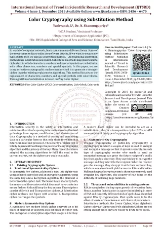 international journal of trend in scientific
