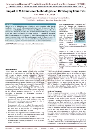 international journal of trend in scientific