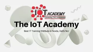 The IoT Academy