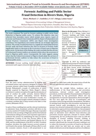 international journal of trend in scientific