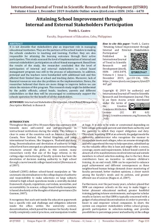 international journal of trend in scientific