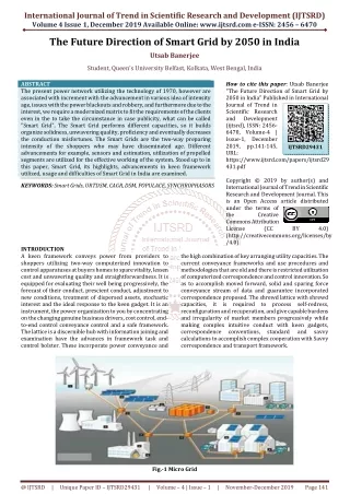 international journal of trend in scientific