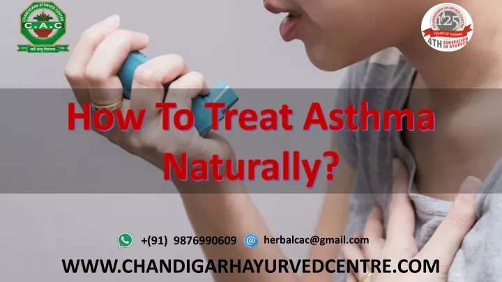how to treat asthma naturally