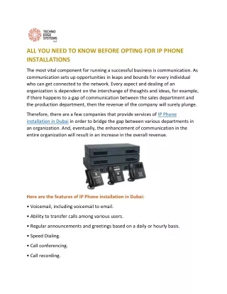 all you need to know before opting for ip phone