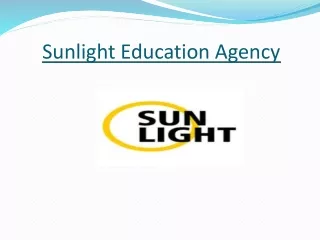 sunlight education agency