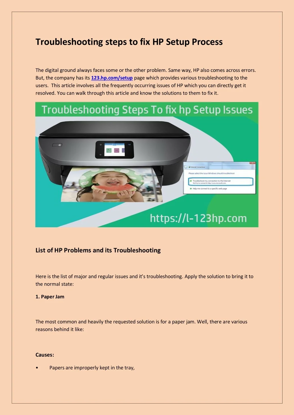 PPT - Troubleshooting steps to fix HP Setup Process PowerPoint ...