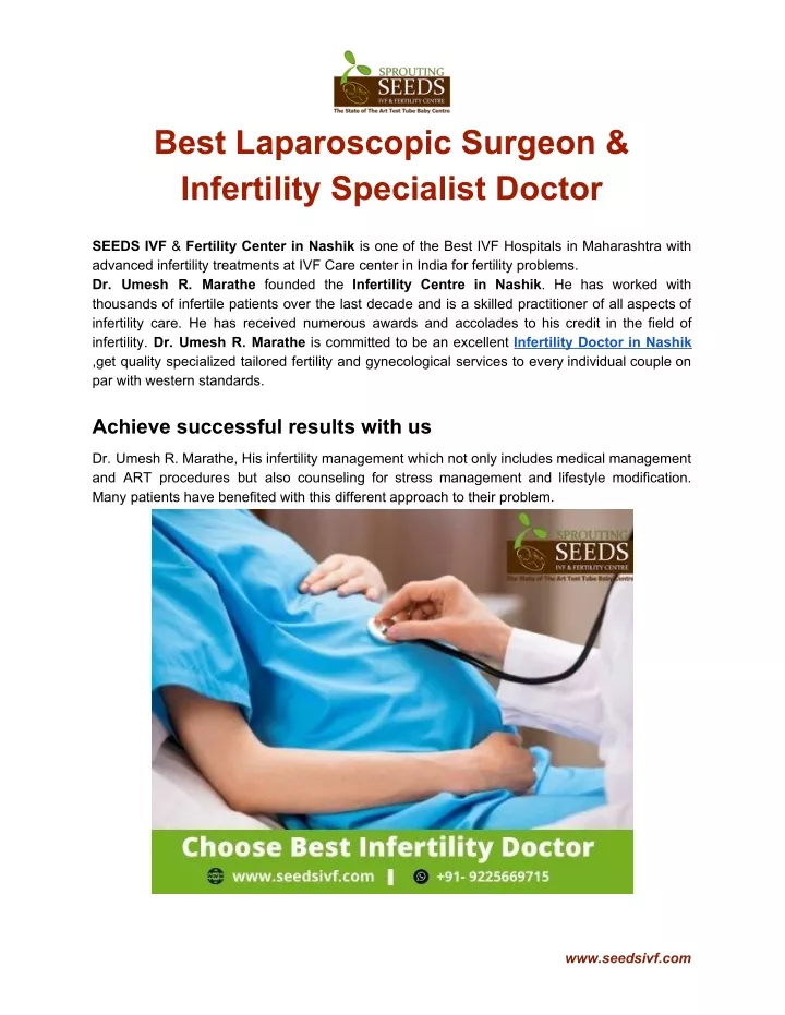 best laparoscopic surgeon infertility specialist