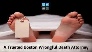 a trusted boston wrongful death attorney