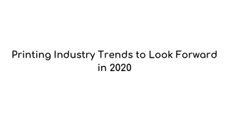 printing industry trends to look forward in 2020