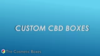 CBD Boxes UK | Custom Printed CBD Packaging Wholesale