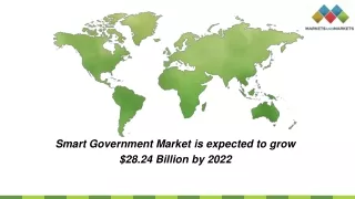 smart government market is expected to grow