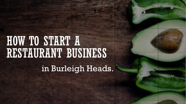 how to start a restaurant business