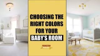 Choosing The Right Colors For Your Baby’s Room