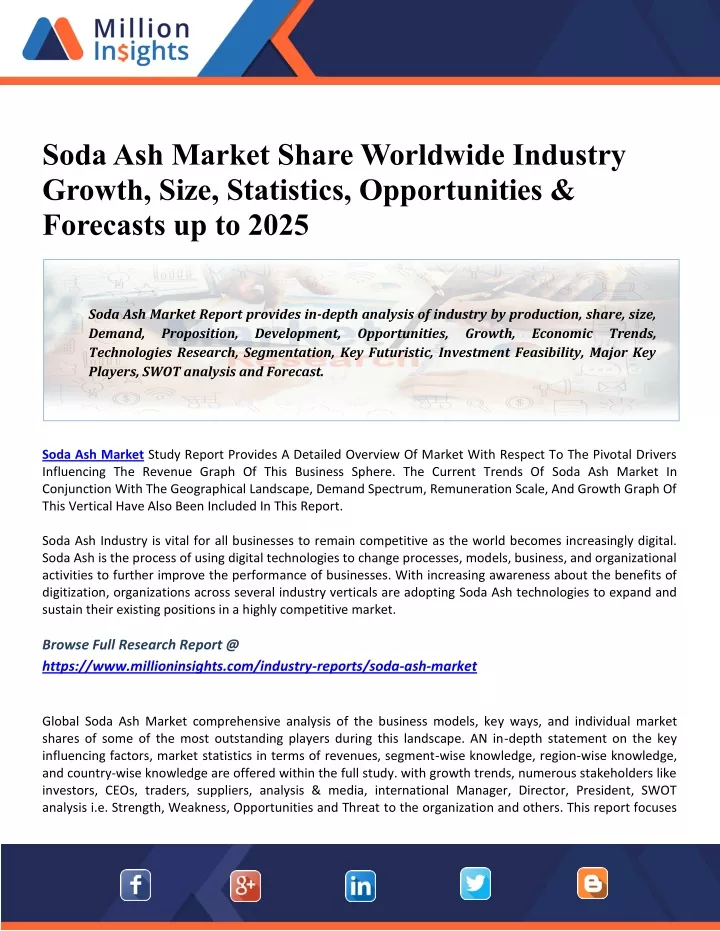 soda ash market share worldwide industry growth