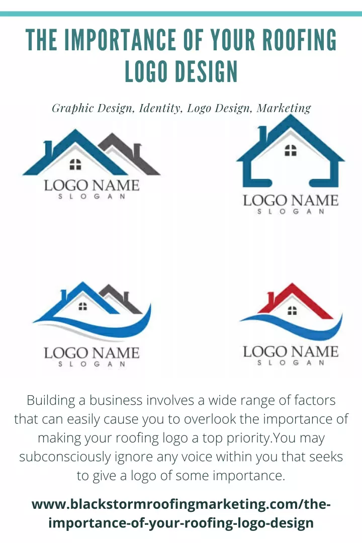 the import a nce of your roofing logo design