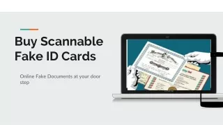 Buy Scannable Fake ID Cards