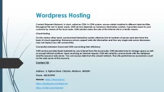 wordpress hosting