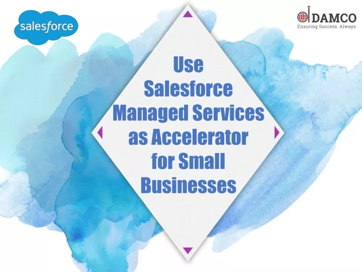 use salesforce managed services as accelerator