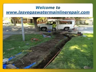 Water Main Line Leak Detection Service in Las Vegas