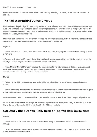 CORONO VIRUS Ethics