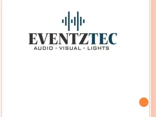 Event Equipment Rental Dubai | eventztec.com