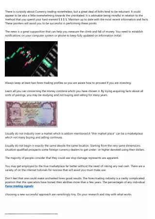 there is curiosity about currency trading