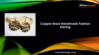 Copper Brass Handmade Fashion Earring