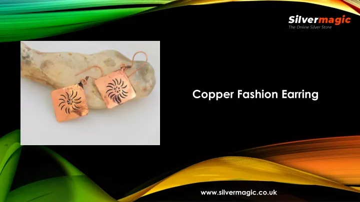 copper fashion earring