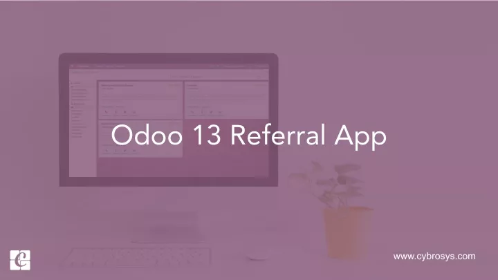 odoo 13 referral app