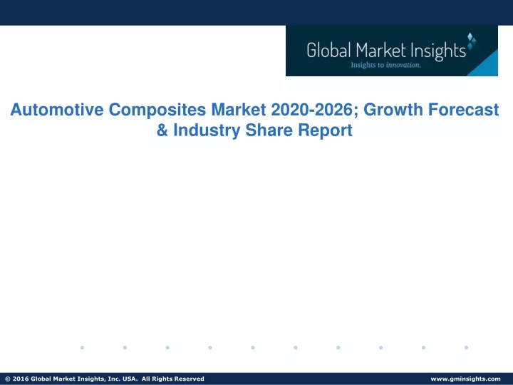 automotive composites market 2020 2026 growth