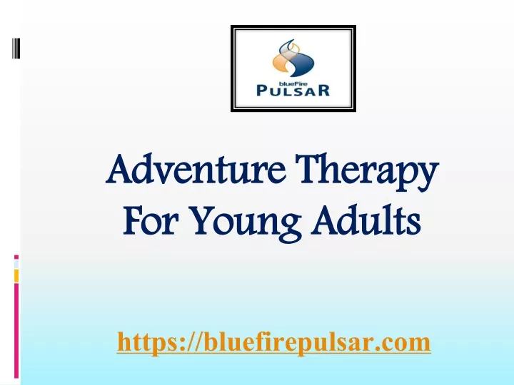adventure therapy for young adults