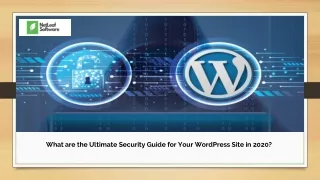 what are the ultimate security guide for your