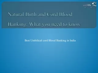 natural birth and cord blood banking what you need to know