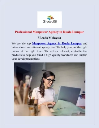 Manpower Agency Kuala Lumpur