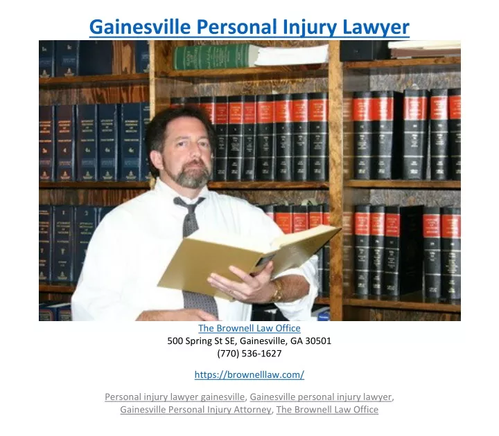 gainesville personal injury lawyer